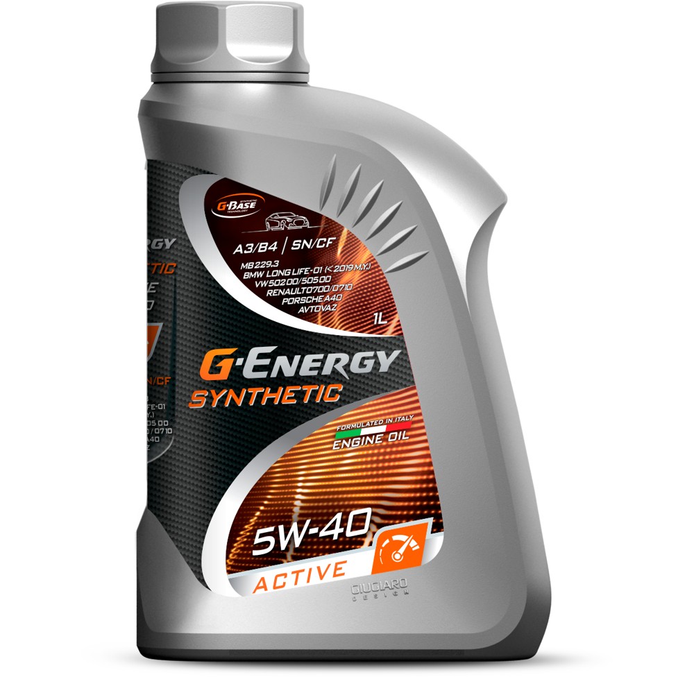Масло моторное G-Energy Synthetic Active 5W-40 1 л канистра Масло моторное G-Energy Synthetic Active 5W-40 1 л канистра