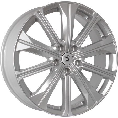 Premium Series КР013 7x19 5*108 Et:45 Dia:60,1 Elite Silver Premium Series КР013 7x19 5*108 Et:45 Dia:60,1 Elite Silver