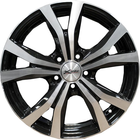 X'trike X-119 6,5x16 5*114,3 Et:45 Dia:60,1 BK/FP X'trike X-119 6,5x16 5*114,3 Et:45 Dia:60,1 BK/FP