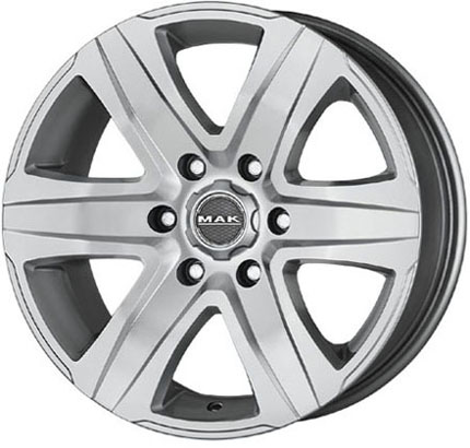 MAK STONE6 8x18 6*139,7 Et:35 Dia:67,1 Silver MAK STONE6 8x18 6*139,7 Et:35 Dia:67,1 Silver