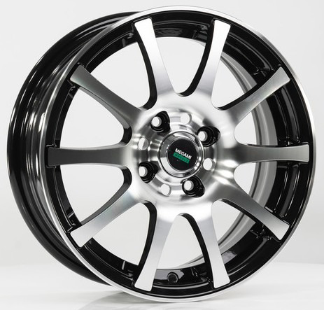 Megami MGM-2 6x15 5*100 Et:38 Dia:57,1 bkf Megami MGM-2 6x15 5*100 Et:38 Dia:57,1 bkf