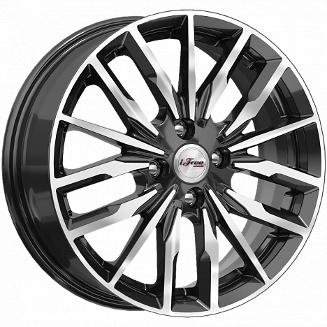 iFree Миконос 6x16 4*100 Et:45 Dia:60,1 Блэк Джек iFree Миконос 6x16 4*100 Et:45 Dia:60,1 Блэк Джек