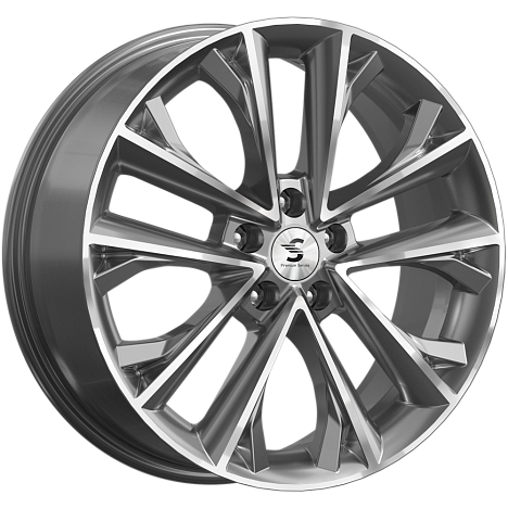 Premium Series КР012 7x18 5*108 Et:38 Dia:60,1 Diamond gloss graphite Premium Series КР012 7x18 5*108 Et:38 Dia:60,1 Diamond gloss graphite