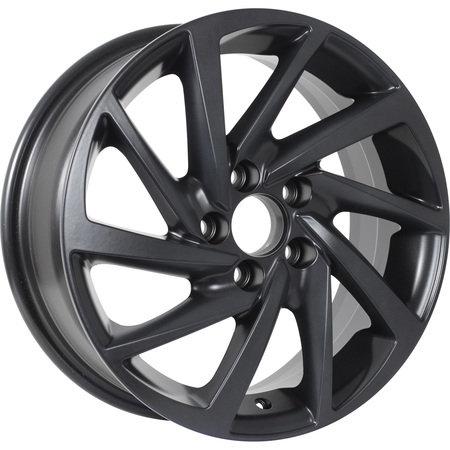 KDW KD1530 6x15 5*100 Et:38 Dia:57,1 Matt_Black_Painted KDW KD1530 6x15 5*100 Et:38 Dia:57,1 Matt_Black_Painted