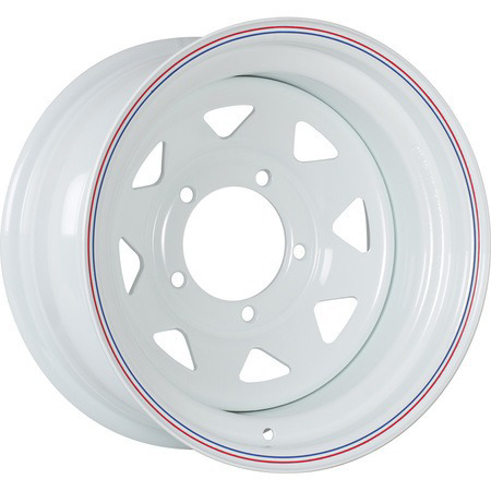 Off-Road-Wheels White 7x16 5*139,7 Et:-19 Dia:110,1 White Off-Road-Wheels White 7x16 5*139,7 Et:-19 Dia:110,1 White