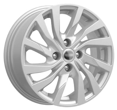 KDW KD1546 6x15 4*100 Et:50 Dia:60,1 Silver_Painted KDW KD1546 6x15 4*100 Et:50 Dia:60,1 Silver_Painted