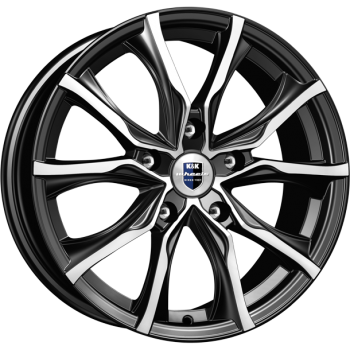 K&K Твист 7,5x17 5*114,3 Et:38 Dia:71,6 алмаз черный K&K Твист 7,5x17 5*114,3 Et:38 Dia:71,6 алмаз черный