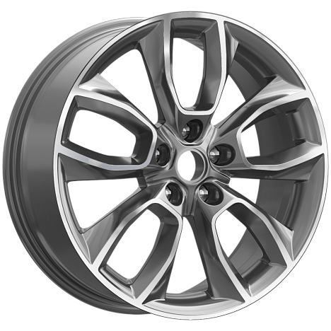 Premium Series КР001 7x18 5*114,3 Et:40 Dia:66,1 Diamond gloss graphite Premium Series КР001 7x18 5*114,3 Et:40 Dia:66,1 Diamond gloss graphite