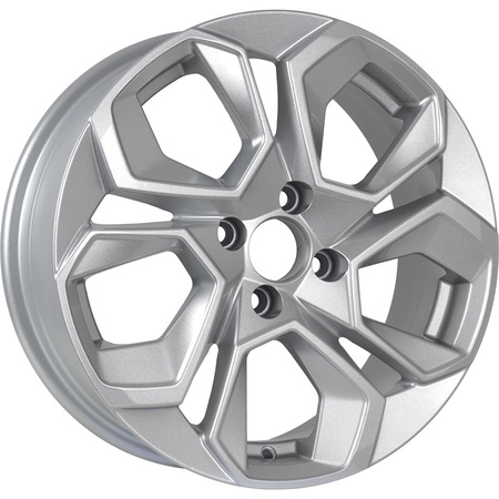 KDW KD1620 6,5x16 5*112 Et:45 Dia:57,1 Silver_Painted KDW KD1620 6,5x16 5*112 Et:45 Dia:57,1 Silver_Painted