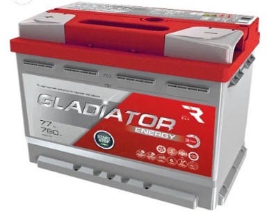 АКБ 6СТ - 77 Ач Gladiator Energy L Euro АКБ 6СТ - 77 Ач Gladiator Energy L Euro