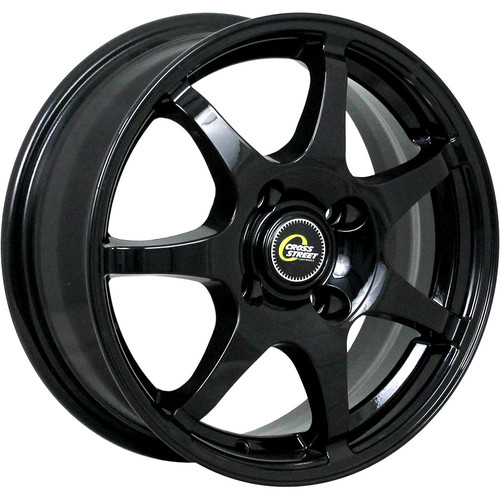 CROSS STREET СR-15 5,5x14 4*98 Et:35 Dia:58,6 Black CROSS STREET СR-15 5,5x14 4*98 Et:35 Dia:58,6 Black