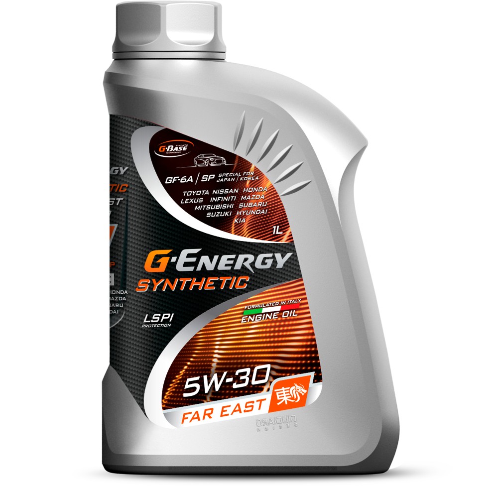 Масло моторное G-Energy Synthetic Far East 5W-30 1 л канистра Масло моторное G-Energy Synthetic Far East 5W-30 1 л канистра