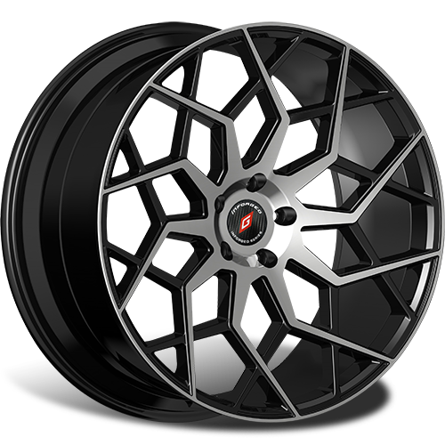 Inforged IFG42 8,5x20 5*112 Et:42 Dia:66,6 Black Machined Inforged IFG42 8,5x20 5*112 Et:42 Dia:66,6 Black Machined