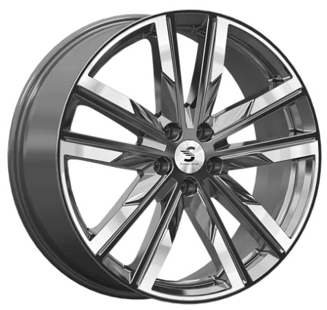 Premium Series КР014 8x20 5*108 Et:46 Dia:63,3 Diamond gloss graphite Premium Series КР014 8x20 5*108 Et:46 Dia:63,3 Diamond gloss graphite