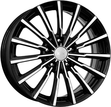 K&K Акцент 5,5x14 4*100 Et:39 Dia:56,6 алмаз черный K&K Акцент 5,5x14 4*100 Et:39 Dia:56,6 алмаз черный