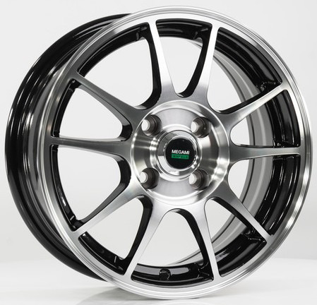 Megami MGM-5 6x15 4*98 Et:35 Dia:58,6 bkf Megami MGM-5 6x15 4*98 Et:35 Dia:58,6 bkf