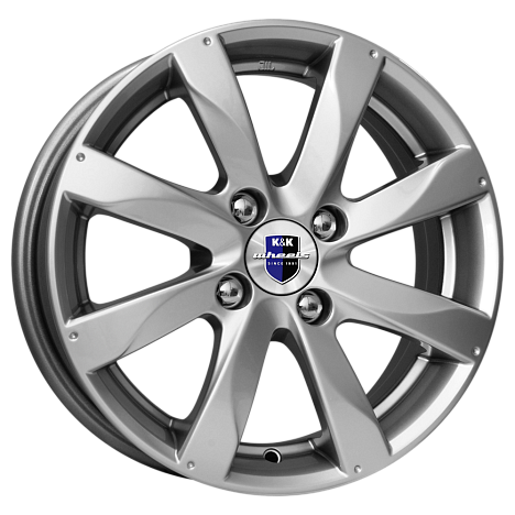 K&K Джемини 6x15 4*100 Et:39 Dia:56,6 дарк платинум K&K Джемини 6x15 4*100 Et:39 Dia:56,6 дарк платинум
