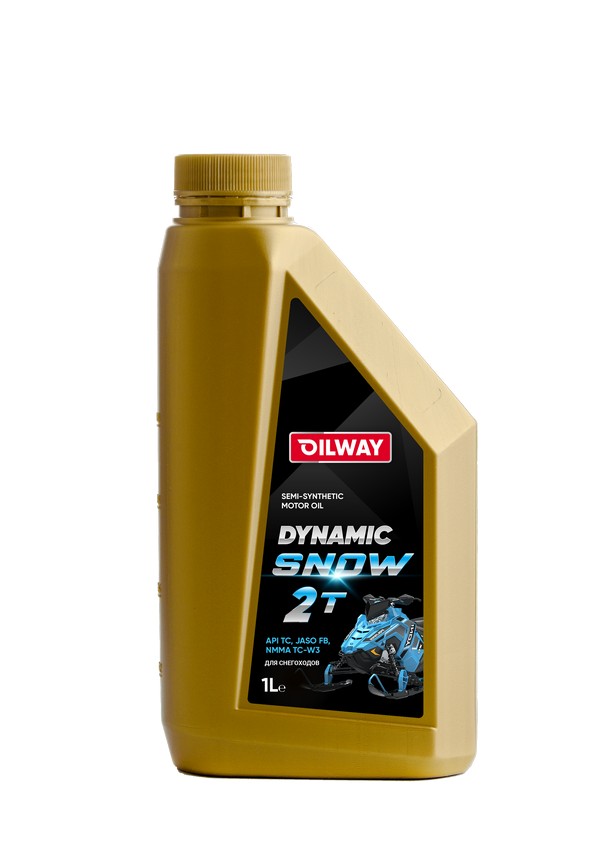Масло моторное Oilway Dynamic Snow 2T 1 л канистра Масло моторное Oilway Dynamic Snow 2T 1 л канистра