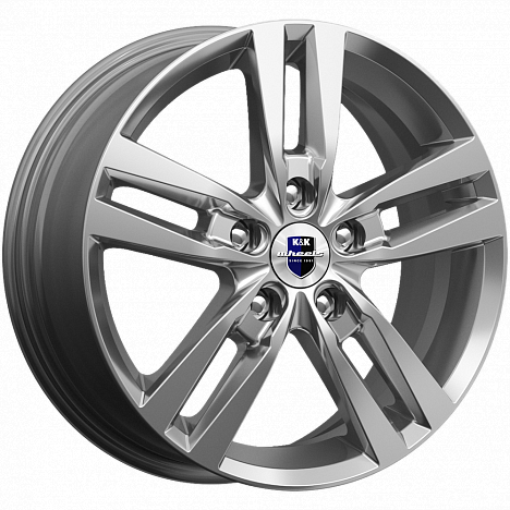 K&K Rassvet 6,5x16 5*114,3 Et:40 Dia:66,1 дарк платинум K&K Rassvet 6,5x16 5*114,3 Et:40 Dia:66,1 дарк платинум