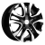 Khomen 1503 6x15 4*100 Et:46 Dia:54,1 Black-FP Khomen 1503 6x15 4*100 Et:46 Dia:54,1 Black-FP
