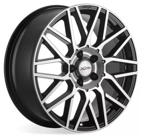 X'trike X-133 7,5x18 5*108 Et:50 Dia:63,3 BK/FP X'trike X-133 7,5x18 5*108 Et:50 Dia:63,3 BK/FP