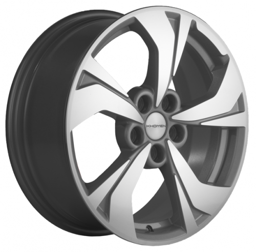 Khomen 1724 7x17 5*114,3 Et:45 Dia:66,1 F-SILVER-FP Khomen 1724 7x17 5*114,3 Et:45 Dia:66,1 F-SILVER-FP