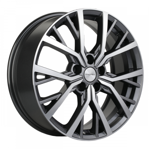 Khomen 1806 7x18 5*114,3 Et:37 Dia:66,6 Gray-FP Khomen 1806 7x18 5*114,3 Et:37 Dia:66,6 Gray-FP