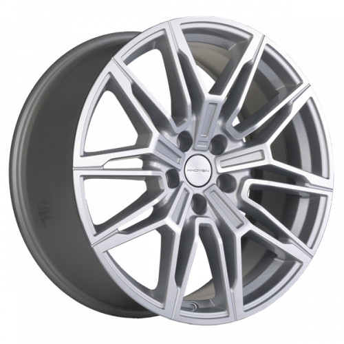 Khomen 1904 8,5x19 5*112 Et:30 Dia:66,6 Brilliant Silver-FP Khomen 1904 8,5x19 5*112 Et:30 Dia:66,6 Brilliant Silver-FP