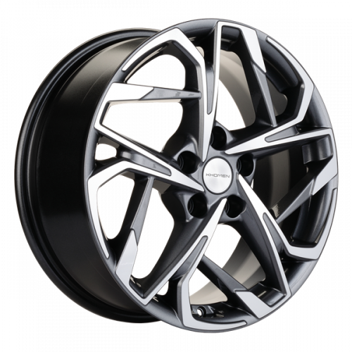 Khomen 1716 7x17 5*110 Et:46 Dia:63,3 Gray-FP Khomen 1716 7x17 5*110 Et:46 Dia:63,3 Gray-FP