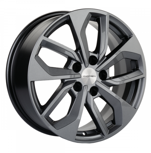 Khomen 1703 7x17 5*114,3 Et:45 Dia:67,1 Gray Khomen 1703 7x17 5*114,3 Et:45 Dia:67,1 Gray