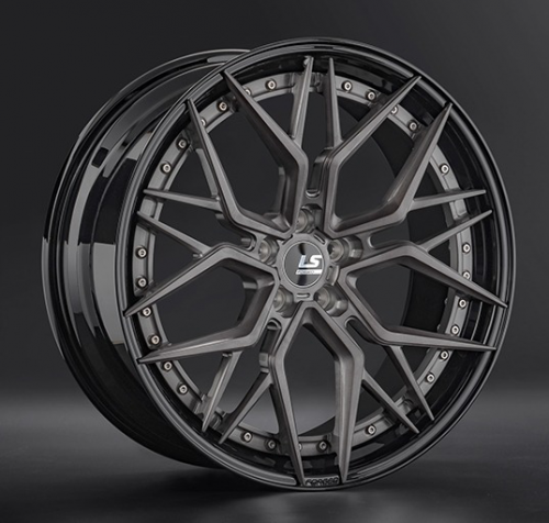LS Forged FG35 10,5x21 5*112 Et:43 Dia:66,6 ALBRSD-GM/BK LS Forged FG35 10,5x21 5*112 Et:43 Dia:66,6 ALBRSD-GM/BK