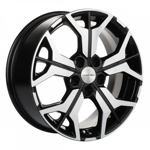 Khomen 1715 7x17 5*114,3 Et:45 Dia:66,1 Black-FP Khomen 1715 7x17 5*114,3 Et:45 Dia:66,1 Black-FP