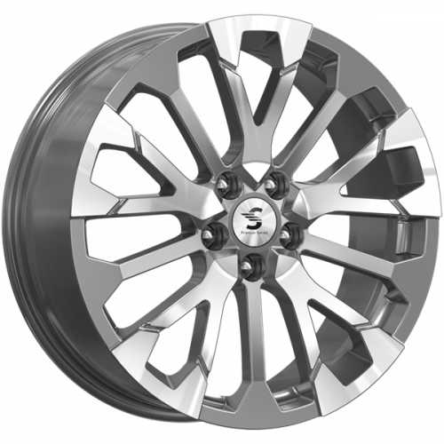 Premium Series КР003 7,5x19 5*114,3 Et:39 Dia:66,1 Diamond gloss graphite