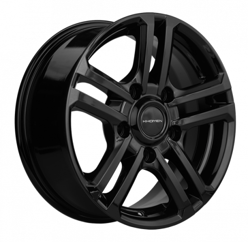 Khomen 1602 6,5x16 5*139,7 Et:35 Dia:98 Black Khomen 1602 6,5x16 5*139,7 Et:35 Dia:98 Black
