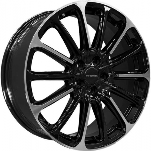 Khomen KHW1910 7,5x19 5*114,3 Et:35 Dia:60,1 Black-FP Khomen KHW1910 7,5x19 5*114,3 Et:35 Dia:60,1 Black-FP