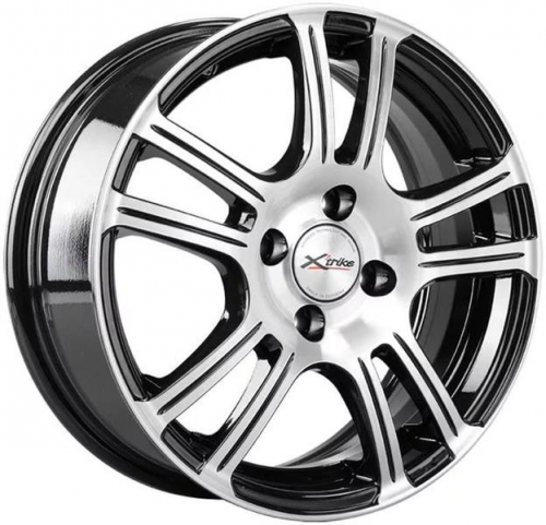 X'trike X-105 6x15 4*114,3 Et:40 Dia:66,1 BK/FP X'trike X-105 6x15 4*114,3 Et:40 Dia:66,1 BK/FP