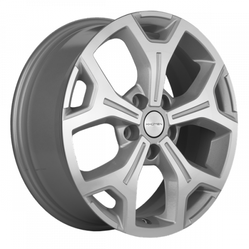 Khomen 1710 6,5x17 5*120 Et:55 Dia:65,1 F-Silver-FP Khomen 1710 6,5x17 5*120 Et:55 Dia:65,1 F-Silver-FP