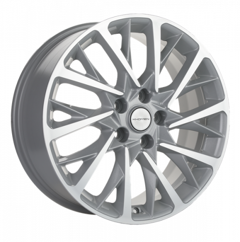 Khomen 1804 7,5x18 5*114,3 Et:45 Dia:60,1 F-SILVER-FP Khomen 1804 7,5x18 5*114,3 Et:45 Dia:60,1 F-SILVER-FP