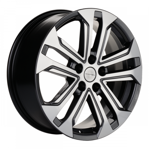 Khomen 1803 7x18 5*114,3 Et:45 Dia:60,1 Gray-FP Khomen 1803 7x18 5*114,3 Et:45 Dia:60,1 Gray-FP