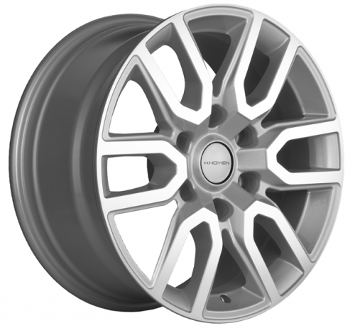 Khomen 1723 8x17 6*139,7 Et:36 Dia:100,1 F-Silver Khomen 1723 8x17 6*139,7 Et:36 Dia:100,1 F-Silver