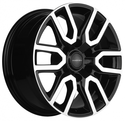 Khomen 1723 8x17 6*139,7 Et:38 Dia:67,1 Black-FP Khomen 1723 8x17 6*139,7 Et:38 Dia:67,1 Black-FP