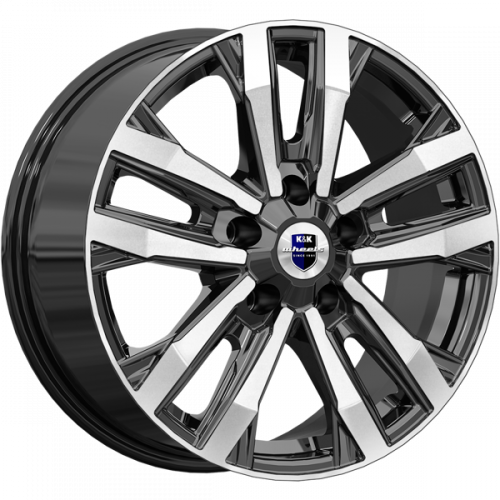 K&K Мичиган 8x18 5*150 Et:60 Dia:110,1 алмаз чёрный K&K Мичиган 8x18 5*150 Et:60 Dia:110,1 алмаз чёрный