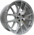 VISSOL V-001 9,5x18 5*100 Et:35 Dia:57,1 silver-cut VISSOL V-001 9,5x18 5*100 Et:35 Dia:57,1 silver-cut