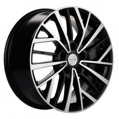 Khomen 1717 7x17 5*114,3 Et:50 Dia:67,1 Black-FP Khomen 1717 7x17 5*114,3 Et:50 Dia:67,1 Black-FP