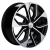 Khomen 1703 7x17 5*112 Et:40 Dia:57,1 BLACK-FP Khomen 1703 7x17 5*112 Et:40 Dia:57,1 BLACK-FP