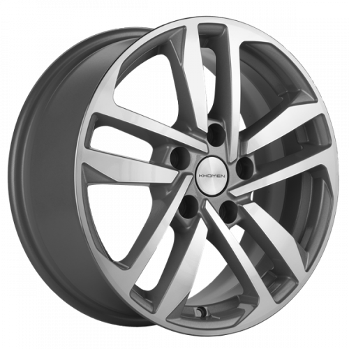 Khomen 1612 6,5x16 5*108 Et:50 Dia:63,3 F-Silver-FP Khomen 1612 6,5x16 5*108 Et:50 Dia:63,3 F-Silver-FP