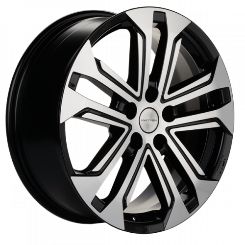 Khomen 1803 7x18 5*114,3 Et:50 Dia:67,1 Black-FP Khomen 1803 7x18 5*114,3 Et:50 Dia:67,1 Black-FP