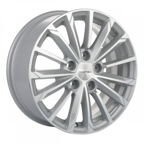Khomen 1611 6,5x16 5*114,3 Et:50 Dia:66,1 F-Silver Khomen 1611 6,5x16 5*114,3 Et:50 Dia:66,1 F-Silver