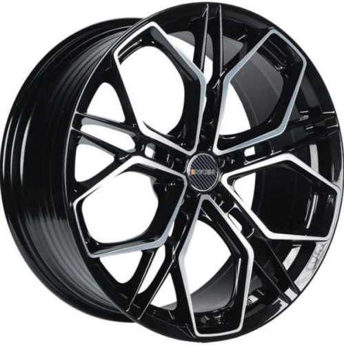 INCH FA8534 8x18 5*114,3 Et:37 Dia:66,5 Gloss Black Machined Face INCH FA8534 8x18 5*114,3 Et:37 Dia:66,5 Gloss Black Machined Face