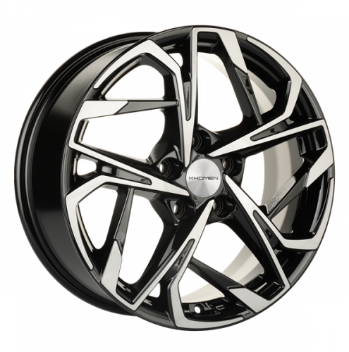 Khomen 1716 7x17 5*114,3 Et:45 Dia:60,1 Black-FP Khomen 1716 7x17 5*114,3 Et:45 Dia:60,1 Black-FP